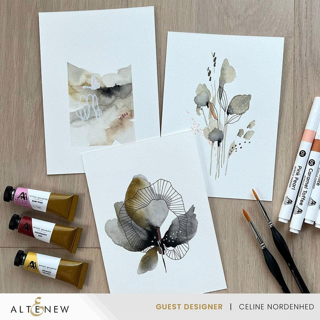 Watercolor Paper Set (Cold-Pressed, 5" x 7" Loose Sheets, 10 sheets/set)