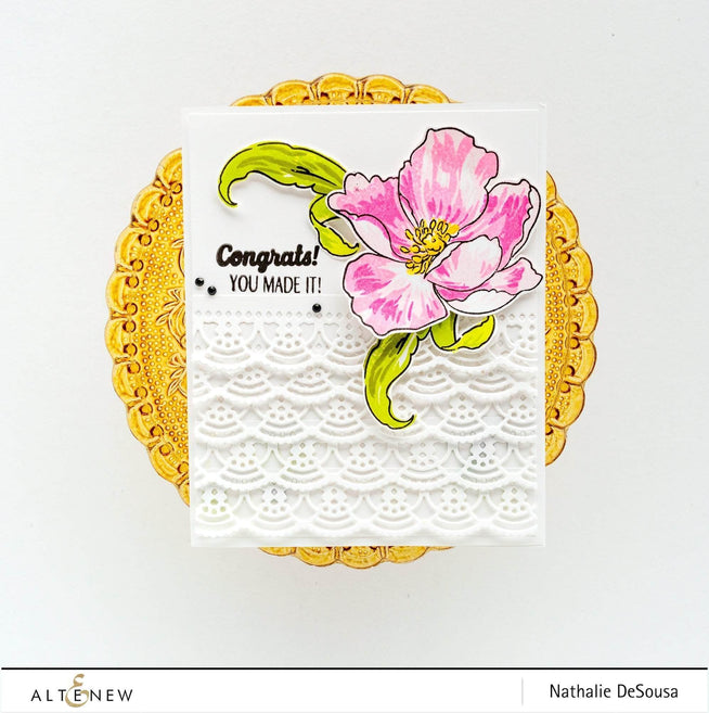 Part A-Glitz Art Craft Co.,LTD Dies Precious Peony Die Set